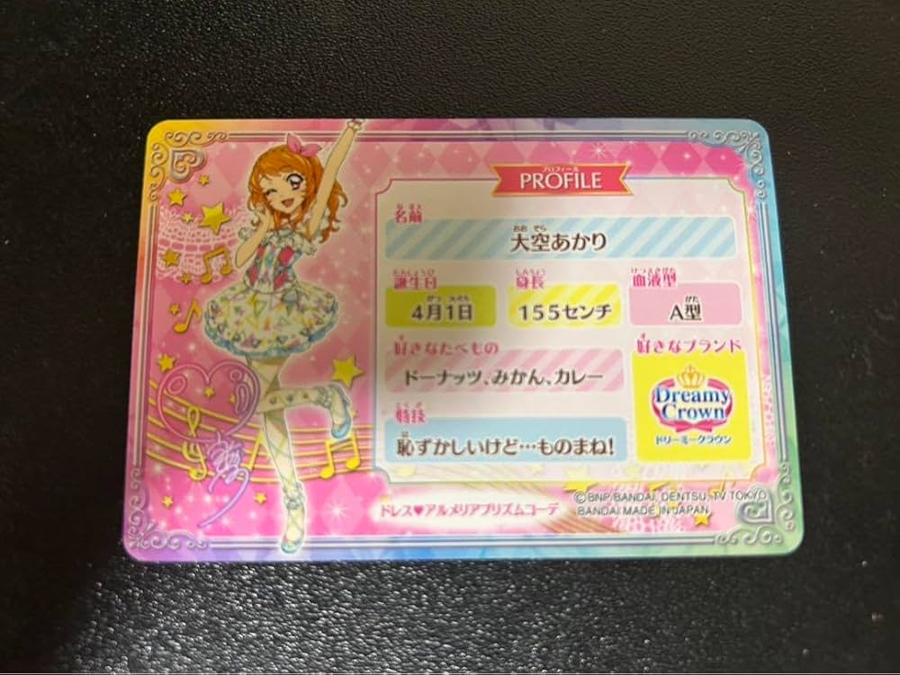 アイカツ！ 格言バインダー 抽選販売】アイカツ！格言4ポケットバインダーあかりGeneration